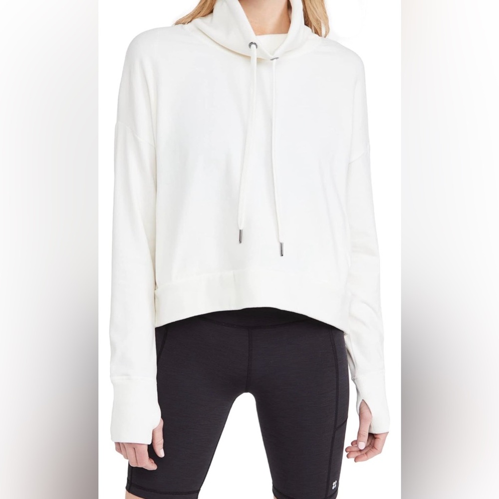 Sweaty Betty Harmonise Luxe Fleece Pullover Sweatshirt